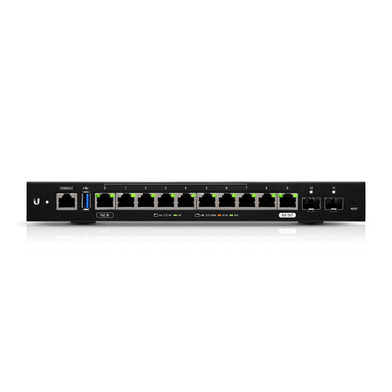 UBNT-ER-12 UBNT EdgeRouter 12 10 Port Gigabit Ethernet 2 Port 1.25GSFP Firewall Router ürün fiyat/ fiyatı, satış, Hemen Al, Sepete Ekle